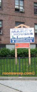 Marcy Houses sign
